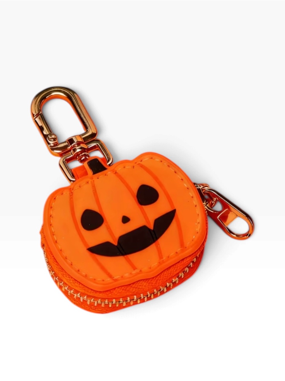 Halloween Pumpkin Keychain/bag Charm Coin Purse